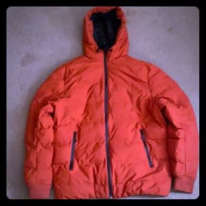 H&M Orange Puffy Jacket